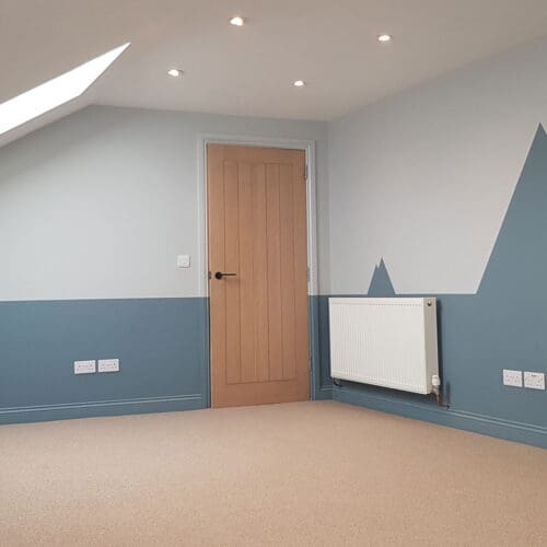 Renovated loft room by Robinson's, Builder and Roofer in Bath