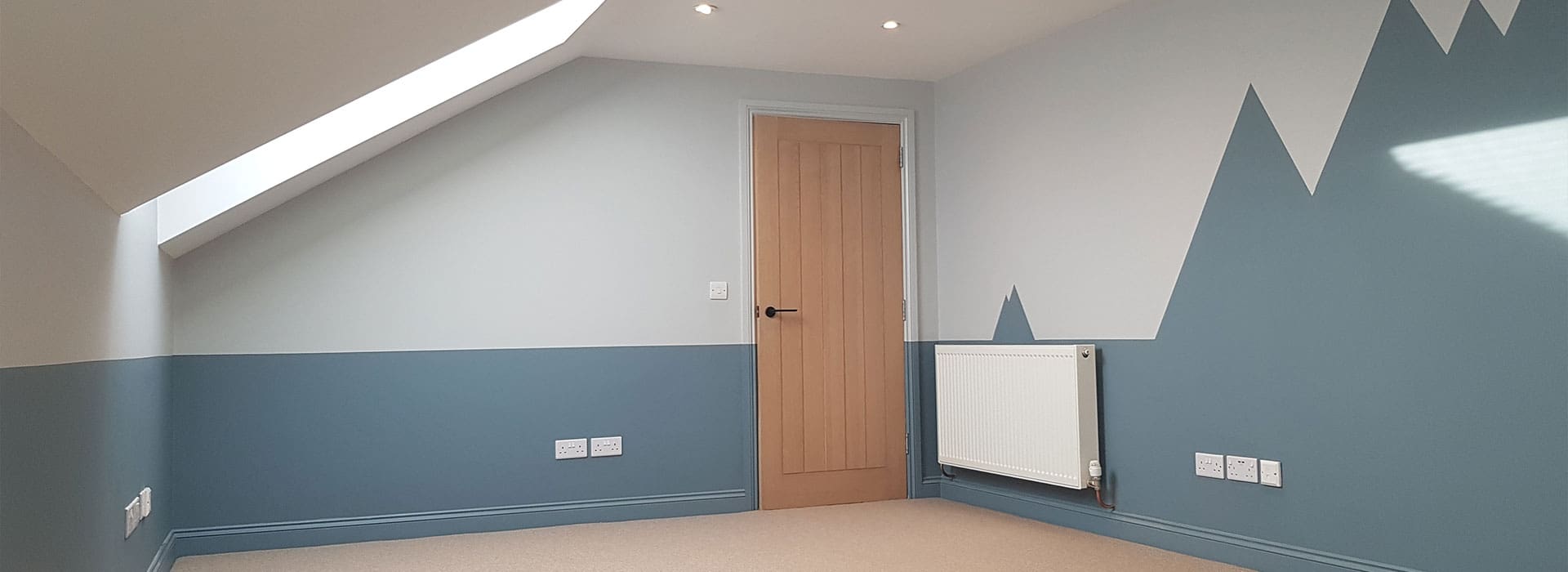 Renovated room by Robinson's, Builder and Roofer in Bath